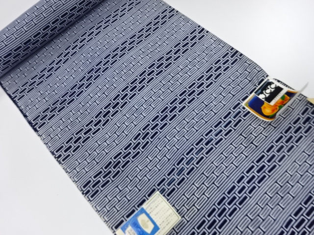 JAPANESE KIMONO / ANTIQUE BOLT FOR YUKATA / COTTON